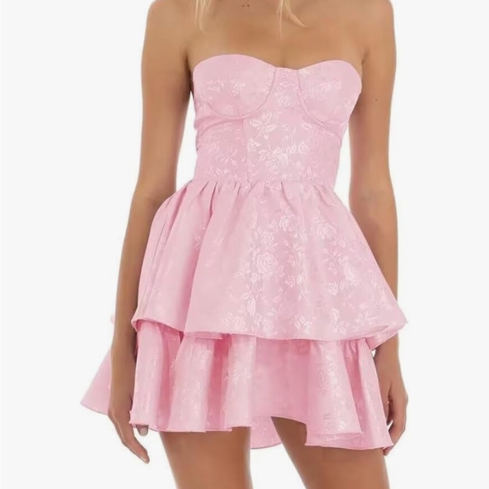 xxs pink hoco dress!
